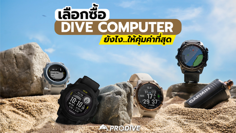 เลือกซื้อ Dive Computer ยังไง ให้คุ้มค่า