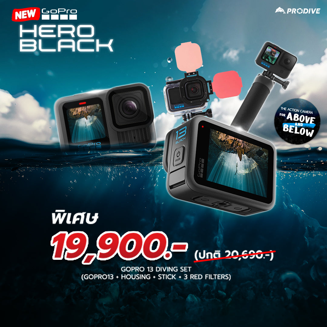 Gopro Hero 13 Black Diving SET