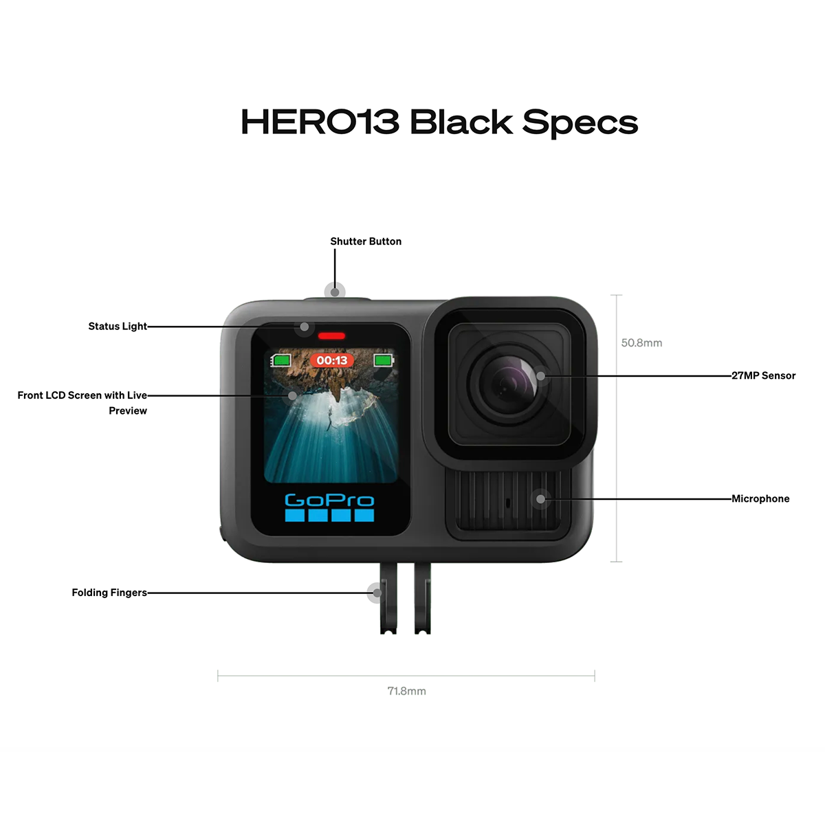 Gopro Hero 13 Black - PRODIVE