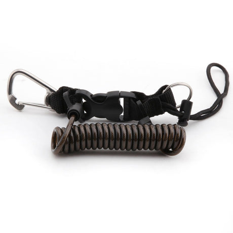 X-adventurer Secure spring rope Black