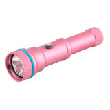 M1800 LED Scuba Diving Spot Light-Pink