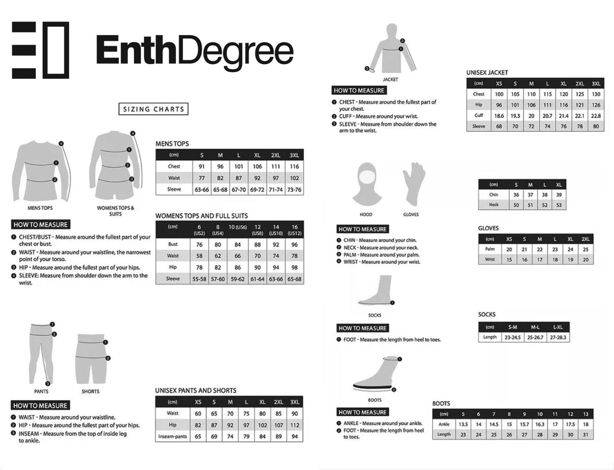 ชุดดำน้ำชาย Enth Degree Atoll HV Male 