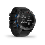 GARMIN Descent Mk2i Titanium Carbon Gray DLC with Black Band