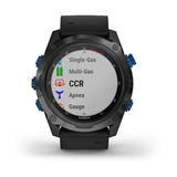 GARMIN Descent Mk2i Titanium Carbon Gray DLC with Black Band