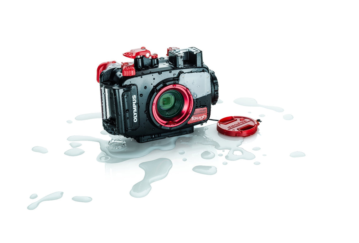 Olympus Tough TG6 + Housing Set (Black, Red)