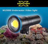 X-adventurer M15000 Undetwater High CRI Photo Video Light